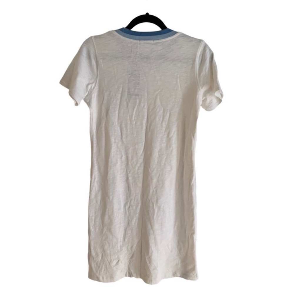 NWT Rag & bone Jolie T-shirt mini dress in bright white - Picture 7 of 14